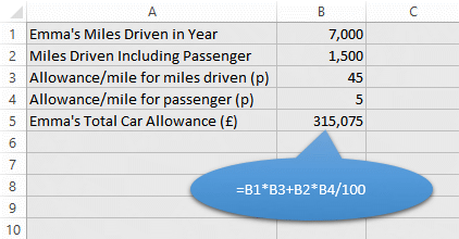 Incorrect mileage calculation in Excel