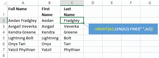 how-to-separate-first-and-last-name-from-full-name-in-excel