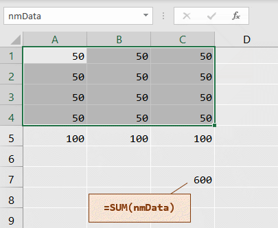 Excel Macros For Naming Cell Ranges
