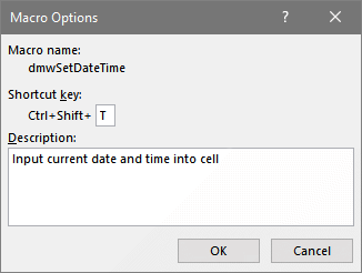 input date and time for excel keyboard shortcut